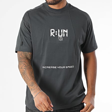 MTX - Tee Shirt Oversize 598 Gris Anthracite