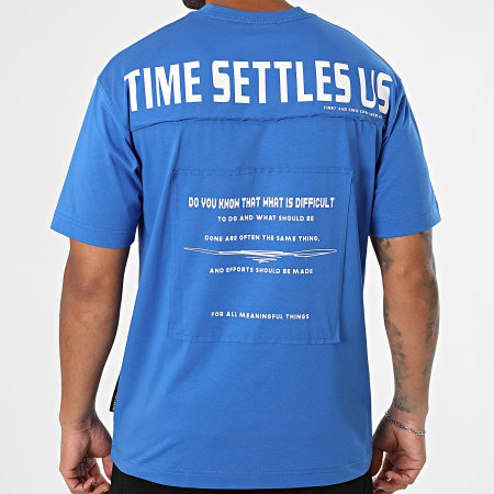 MTX - Tee Shirt Oversize 590 Bleu Roi