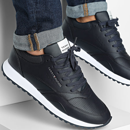 Tommy Hilfiger - Baskets New Runner Eva Leather Essential 5512 Desert Sky