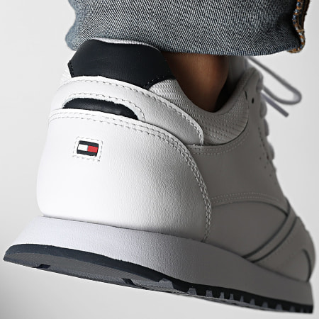 Tommy Hilfiger - Baskets New Runner Eva Leather Essential 5512 White