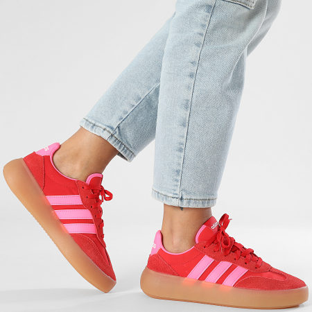 Adidas Performance - Barreda Decode J JR0759 Better Scarlet Lucid Pink Gum Zapatillas Mujer