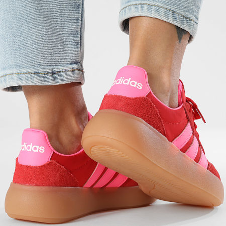 Adidas Performance - Barreda Decode J JR0759 Better Scarlet Lucid Pink Gum Zapatillas Mujer