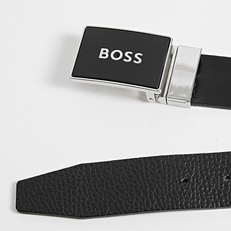 BOSS - Ceinture Réversible Icon-M 50529690 Noir