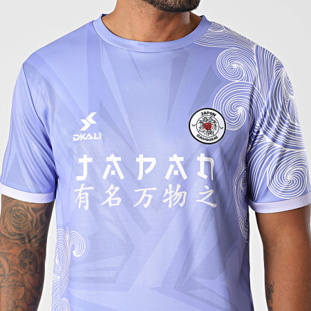 DKALI - Giappone Maglia da calcio bianca viola