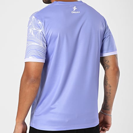 DKALI - Giappone Maglia da calcio bianca viola