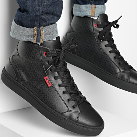 HUGO - Morrie Hito Zapatillas 50553127 Negro