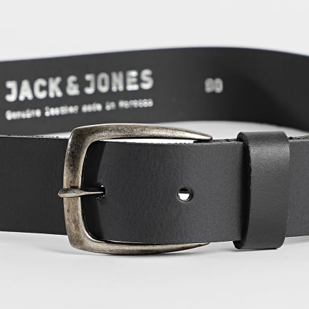 Jack And Jones - Cinturón de cuero Michael Negro