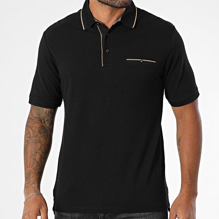 Jack And Jones - Polo Manches Courtes Luhubo Noir