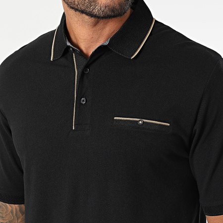Jack And Jones - Polo Manches Courtes Luhubo Noir