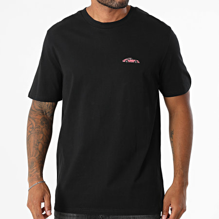 Luxury Lovers - Tee Shirt Oversize Large Embroidery Autobahn Noir