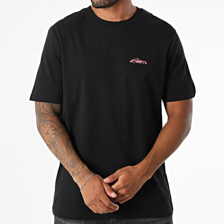 Luxury Lovers - Tee Shirt Oversize Large Embroidery Autobahn Noir