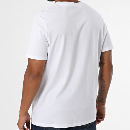 Luxury Lovers - Tee Shirt Oversize Large Embroidery Autobahn Blanc