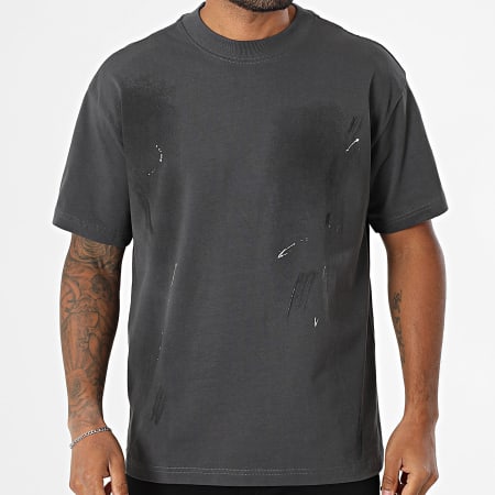 Classic Series - Tee Shirt Oversize 004 Gris Anthracite