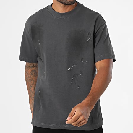 Classic Series - Tee Shirt Oversize 004 Gris Anthracite