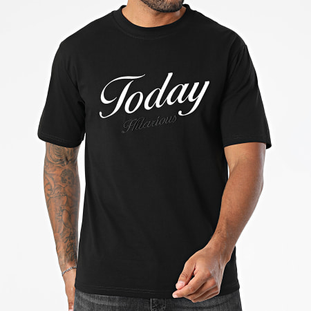 MTX - Tee Shirt Oversize 675 Noir Blanc