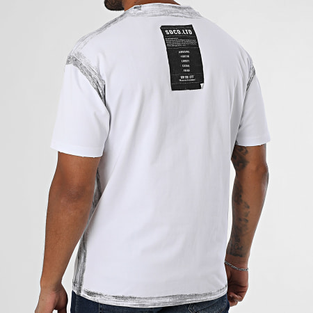 MTX - Tee Shirt Oversize 708 Blanc Gris