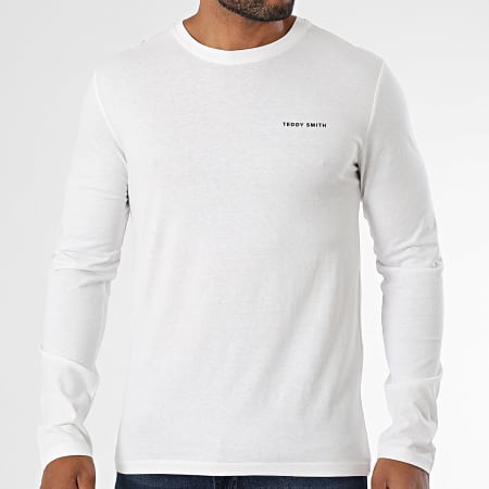 Teddy Smith - Tee Shirt Long Sleeve 11017085D White