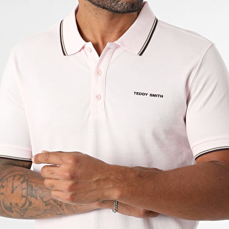 Teddy Smith - Polo Short Sleeve Pasian 11316819D Pink