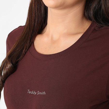 Teddy Smith - Ribelle Damesshirt 31016576D Bordeaux