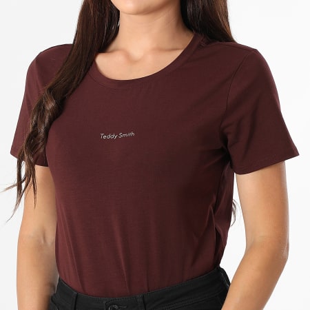 Teddy Smith - Ribelle Damesshirt 31016576D Bordeaux