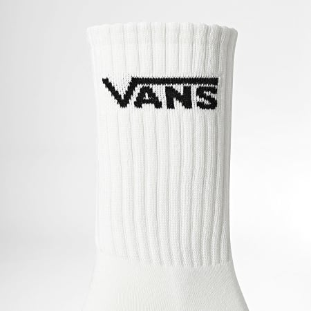 Vans - Lot De 6 Paires De Chaussettes 00QCB Blanc