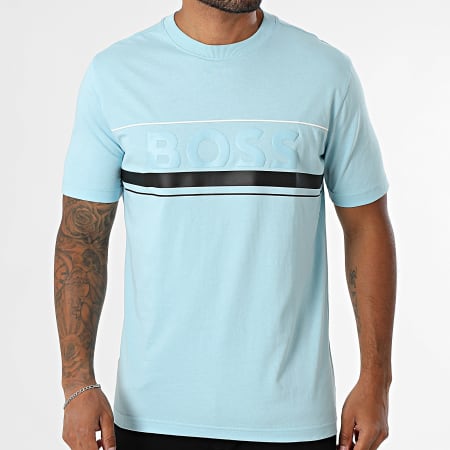 BOSS Tee Shirt Iconic Zone 50550113 Light blue Ryses