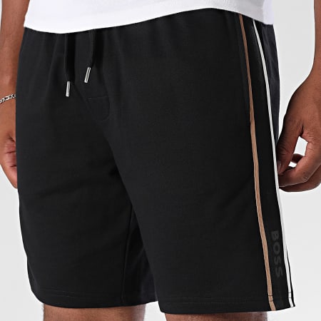 BOSS - Short Jogging A Bandes Iconic 50545595 Noir
