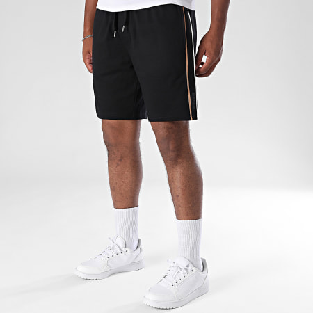 BOSS - Short Jogging A Bandes Iconic 50545595 Noir