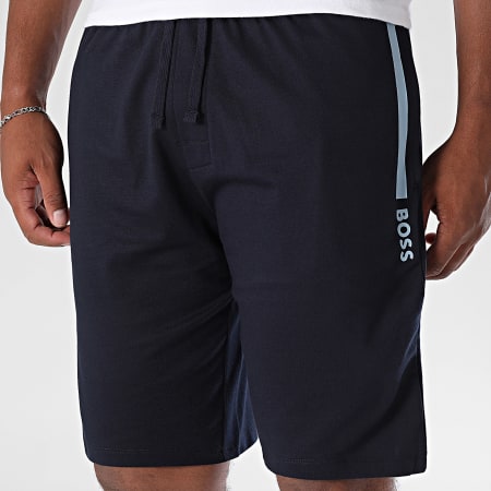 BOSS - Short Jogging A Bande Authentic 50545560 Bleu Marine