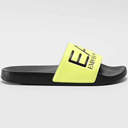 EA7 Emporio Armani - Claquettes Scarpe 7X000108-AF15118 Yellow Fluo Black