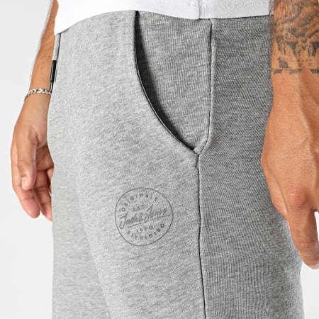 Jack And Jones - Pantalon Jogging Gordon Shark Gris Chiné