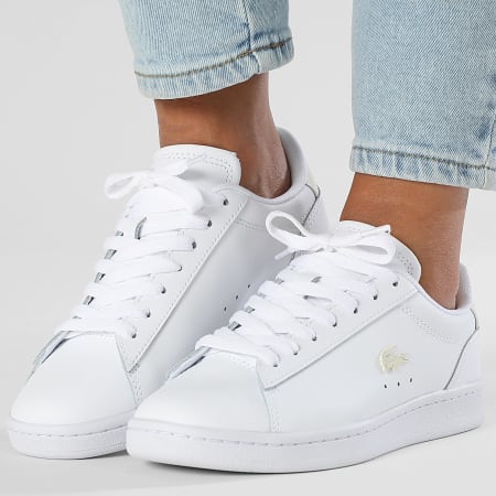 Lacoste - Baskets Femme Carnaby Set 225 White Off White