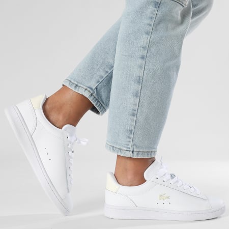 Lacoste Baskets Femme Carnaby Set 225 White Off White