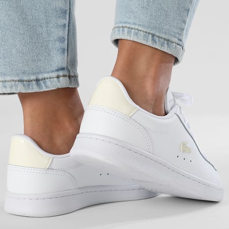 Lacoste - Baskets Femme Carnaby Set 225 White Off White