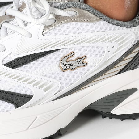 Lacoste - Baskets Femme L003 Neo Shot 225 White Silver