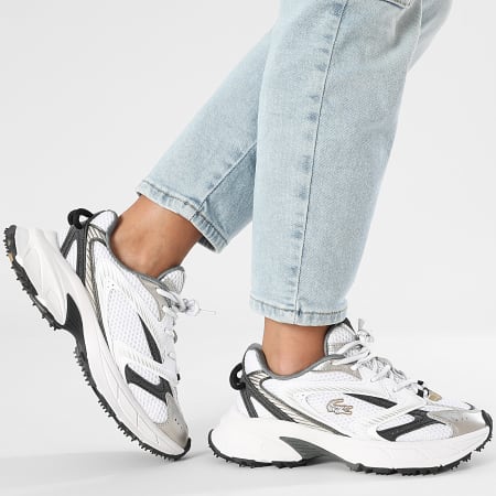 Lacoste - Baskets Femme L003 Neo Shot 225 White Silver