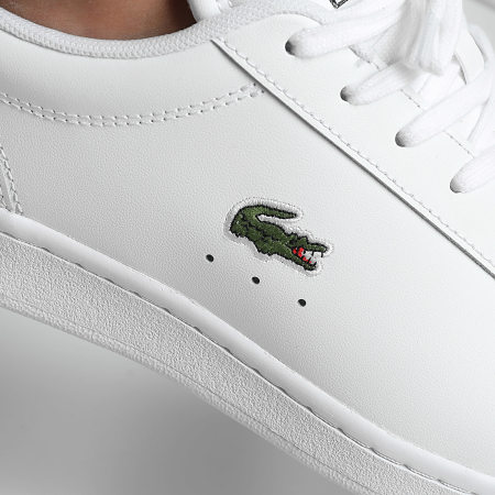 Lacoste Carnaby Evo Tenis Lacoste Blanco Con Negro Lacoste Carnaby Set 125  Blanco Negro Zapatillas Ryses