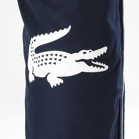 Lacoste Pantalon Jogging Logo Crocodile Bleu Marine