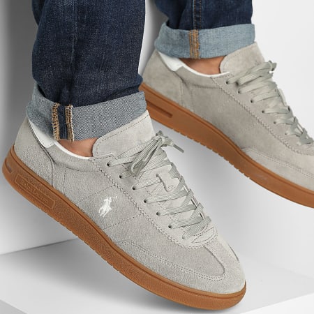 Polo Ralph Lauren 現行 スウィングトップ ツイルBedford Polo Ralph Lauren Men's Bedford Leather-Suede Sneakers - Macy's