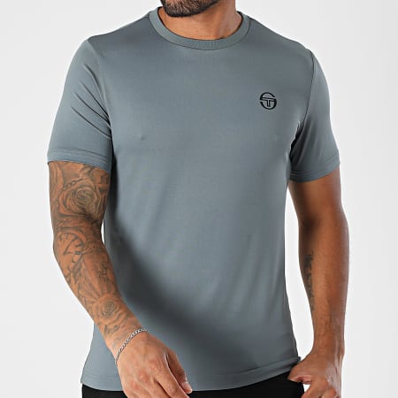 Sergio Tacchini - Pelle 41128 Maglietta grigio antracite