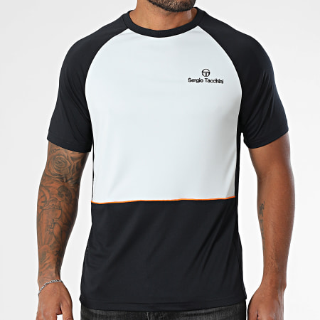 Sergio Tacchini - Nilo Tee Shirt 41187 Nero Azzurro