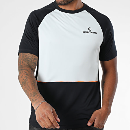 Sergio Tacchini - Nilo Tee Shirt 41187 Nero Azzurro