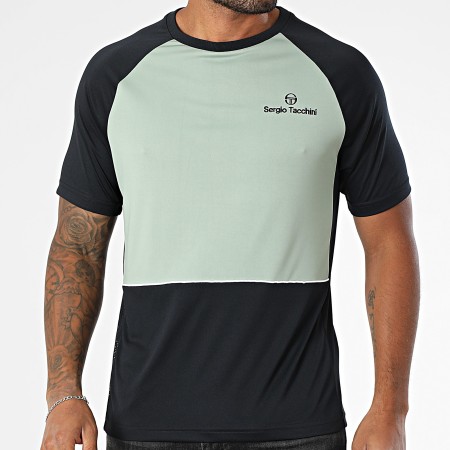 Sergio Tacchini - Maglietta Nilo 41187 Verde Nero