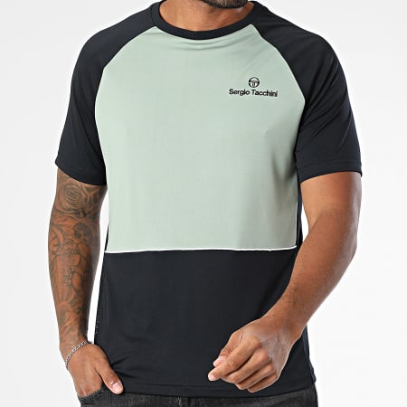 Sergio Tacchini - Maglietta Nilo 41187 Verde Nero