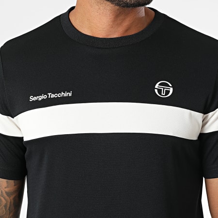 Sergio Tacchini - Maglietta Leone 41237 Nero Beige