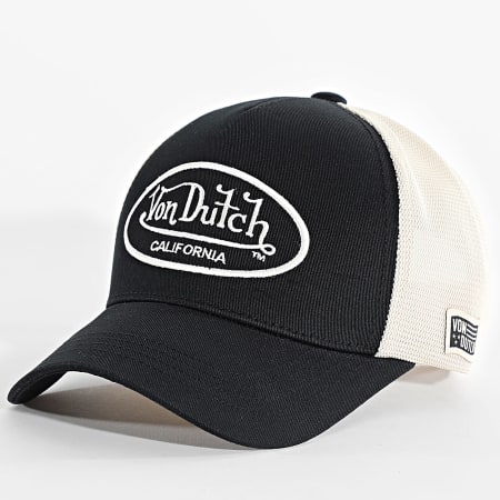 Von Dutch - Casquette Trucker Lof Noir Beige