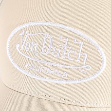 Von Dutch - Casquette Trucker Lof Beige Clair