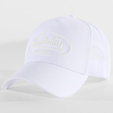 Von Dutch - Casquette Trucker Log Blanc