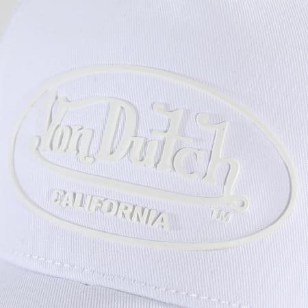 Von Dutch - Casquette Trucker Log Blanc