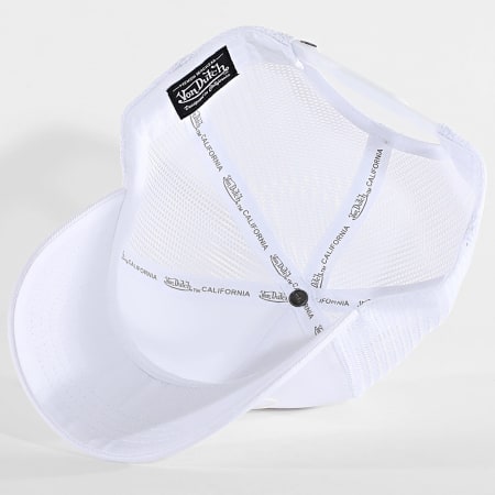 Von Dutch - Casquette Trucker Log Blanc